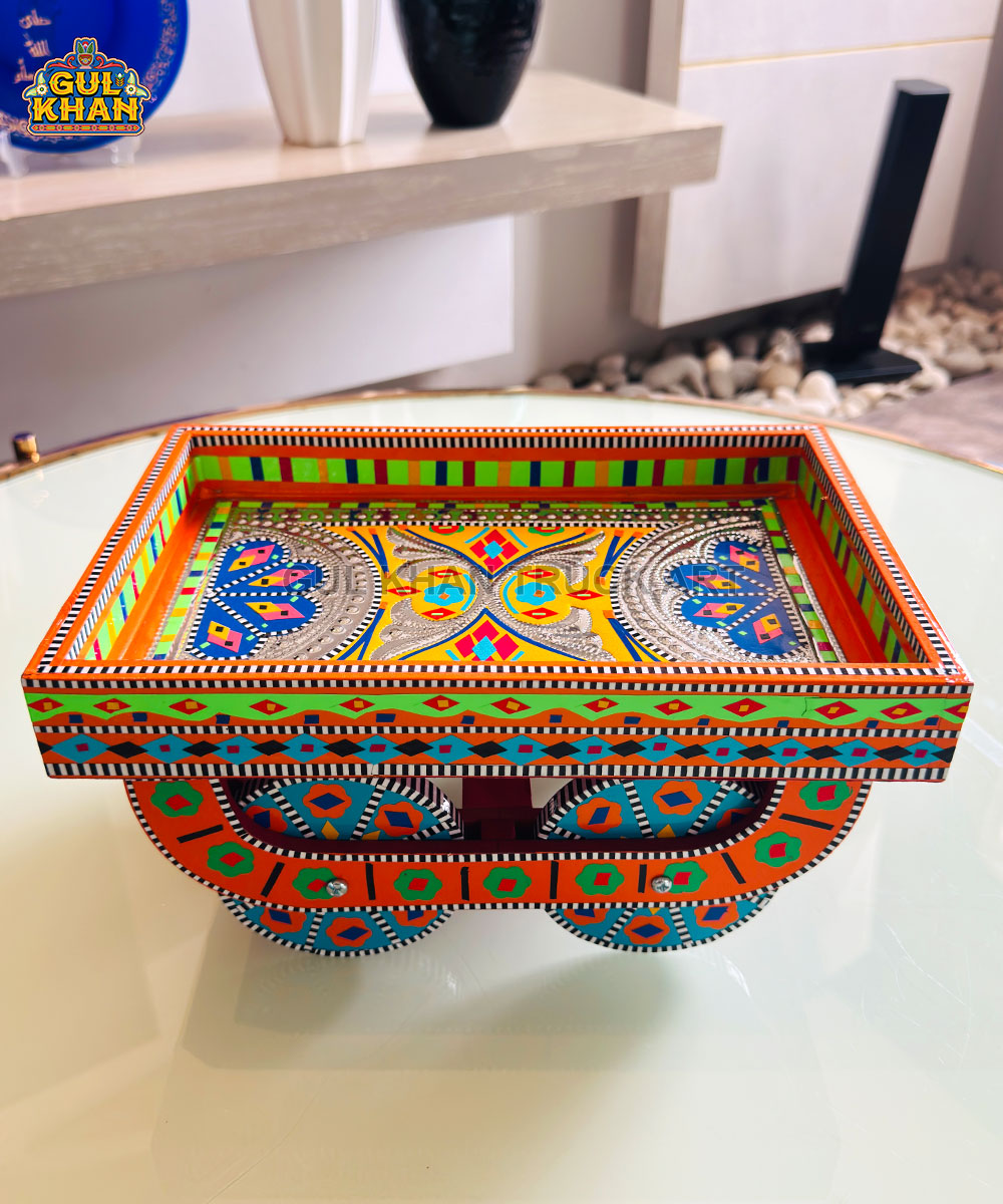 Classic Multicolor Truck Art  Thaila Tray