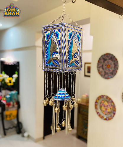 Multani Chamakpatti Wind chime (Blue Pottery) 9942