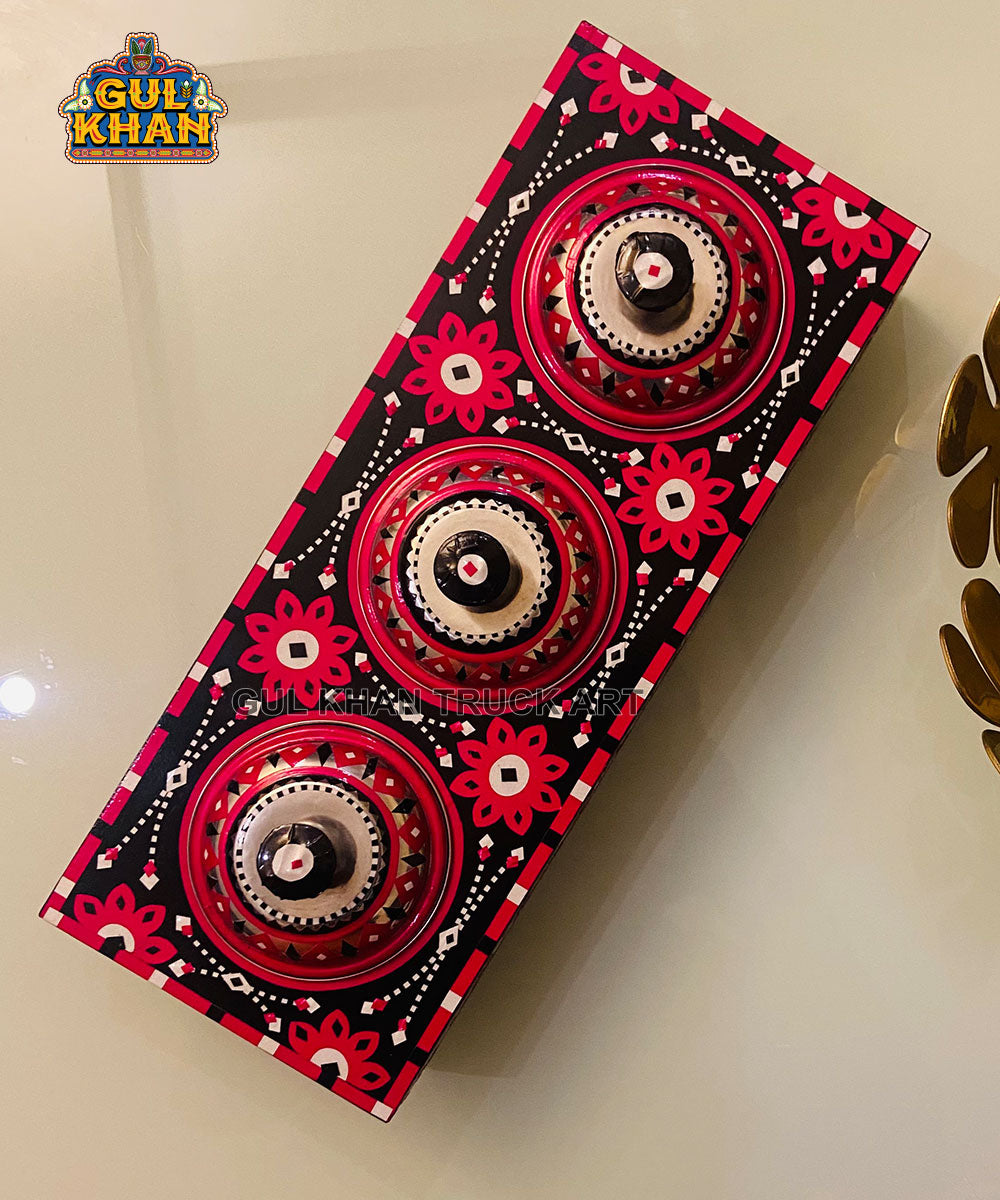 Ajrak Artistry Truck Art Three Partition Tray