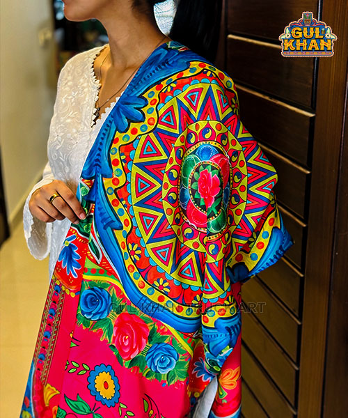 Truck Art Pink Stole