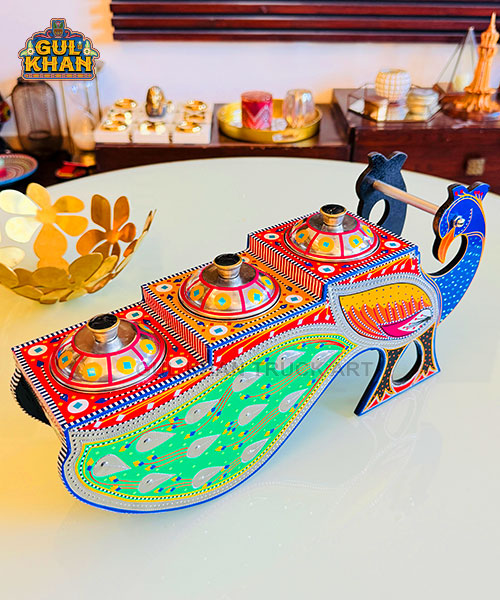 Peacock Bowl Partition Tray