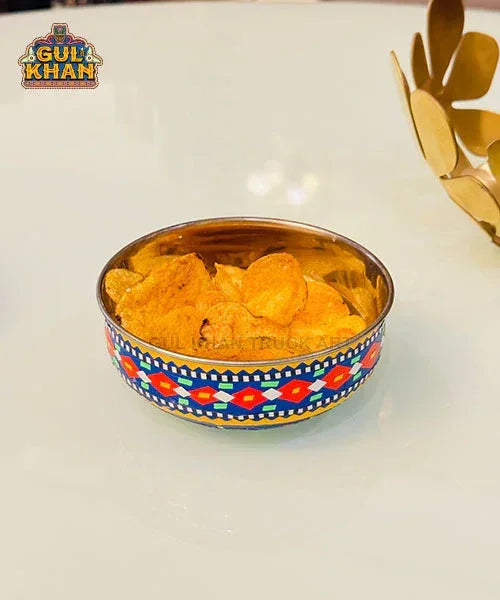 Chamakpatti Bowl 000981 - Gul Khan Truck Art