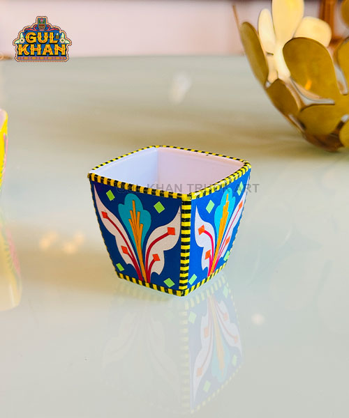 Indoor Flower Pot Design 01 (Chamakpatti Handmade)