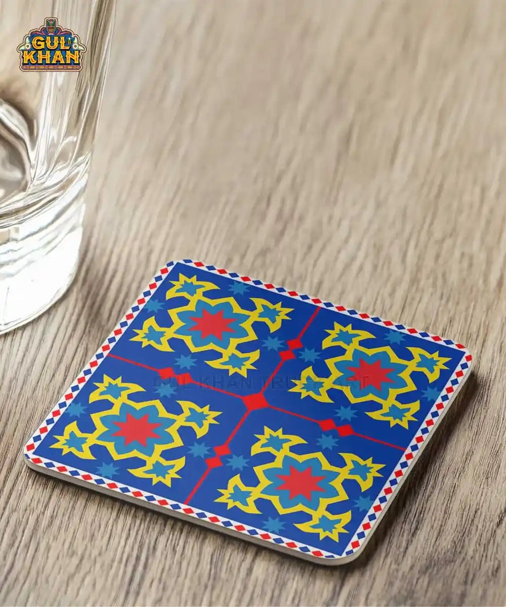 Sindhi Ralli Inspired Coasters 04