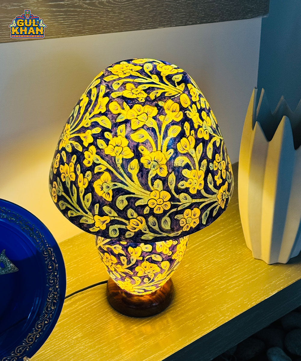 Royal Blue Floral Heritage Lamp