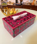 Ajrak Artistry Tissue Box Design