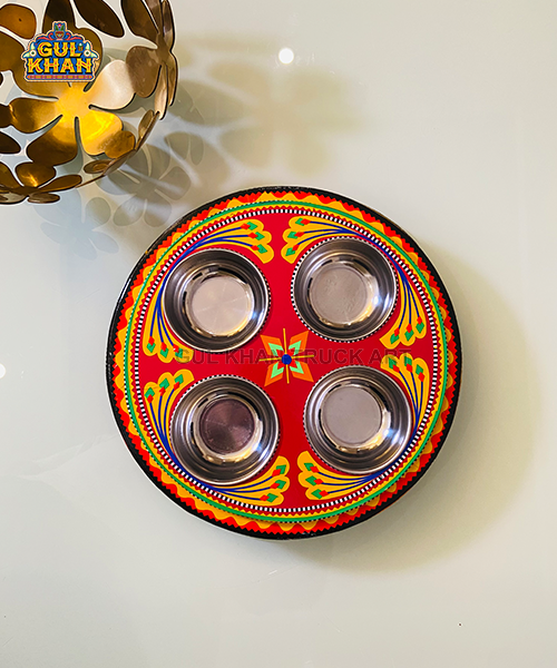 Shaadi Mubarak Truck Art Elephant Tray