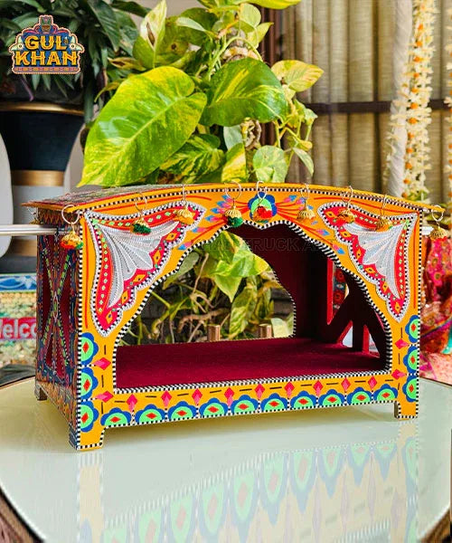 Doli Tray Design 01 (Chamakpatti Handmade) - Gul Khan Truck Art