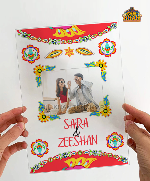 Anniversary Plaque Design 0006 - Gul Khan Truck Art
