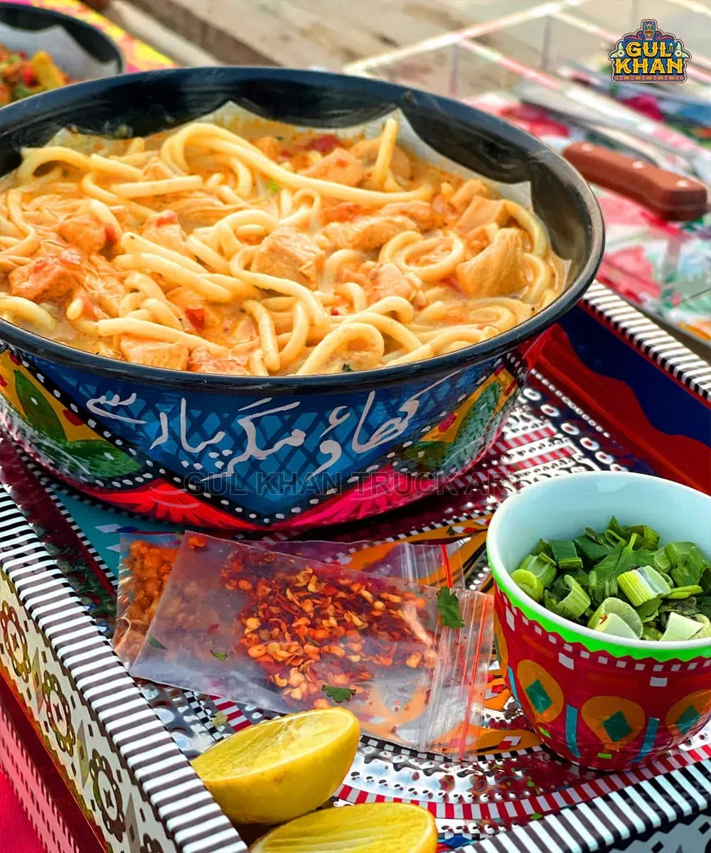 Handpainted Bowl 008 - Gul Khan Truck Art