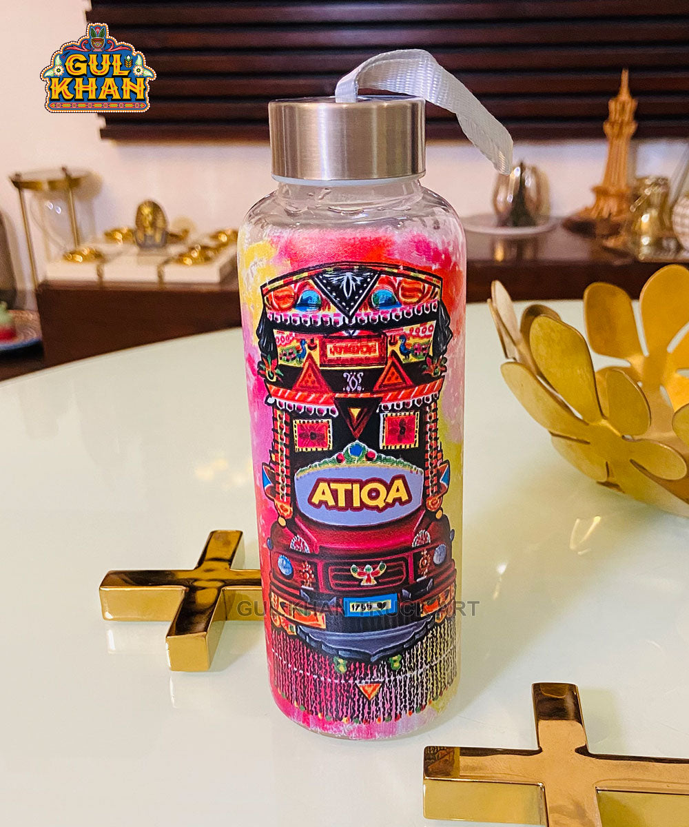 Bottle Glass Printed - 001