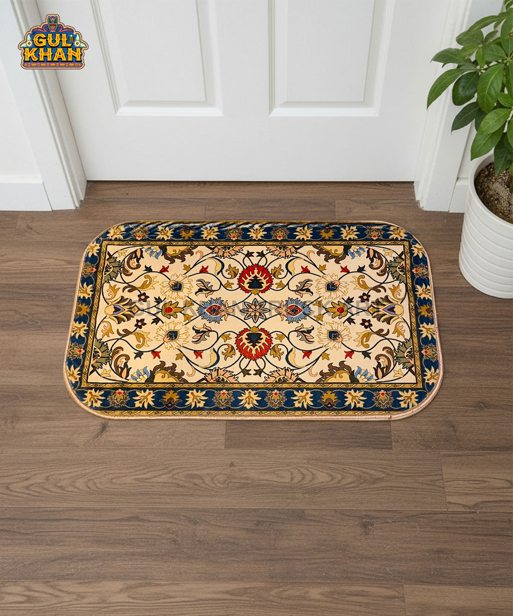 Persian Artisan Printed Floor Mat 01 - Gul Khan Truck Art