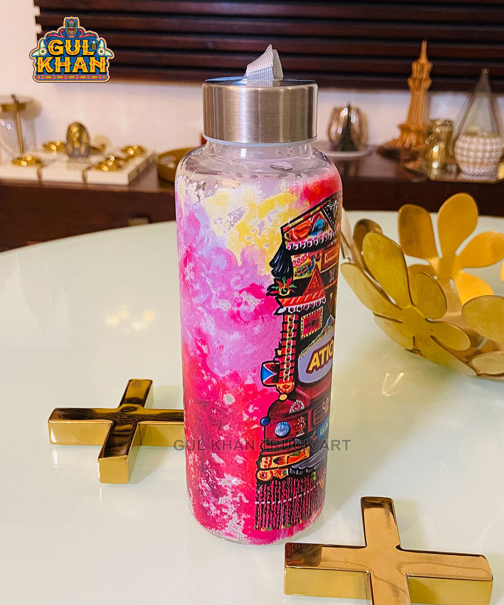 Bottle Glass Printed - 001