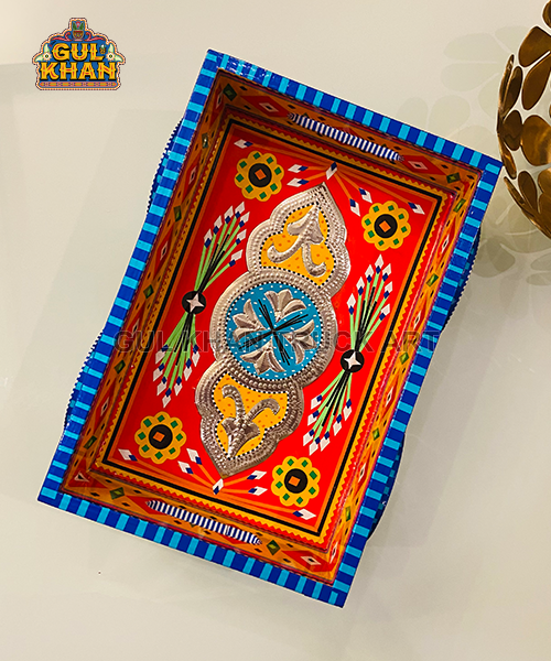 Tray on Wheels 11118 - Gul Khan Truck Art