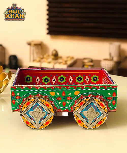 Tray On Wheel 1111 - Gul Khan Truck Art