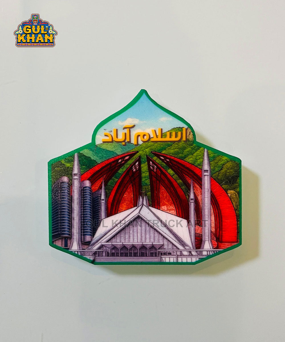 Islamabad Acrylic Fridge Magnet