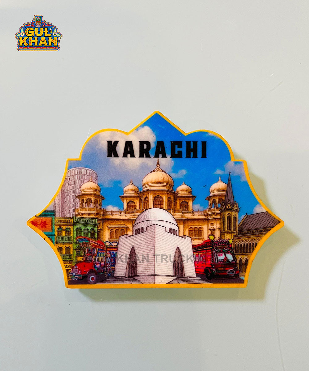 Karachi Acrylic Fridge Magnet