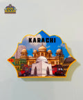 Karachi Acrylic Fridge Magnet - Gul Khan Truck Art