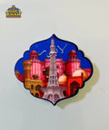 Lahore Acrylic Fridge Magnet - Gul Khan Truck Art