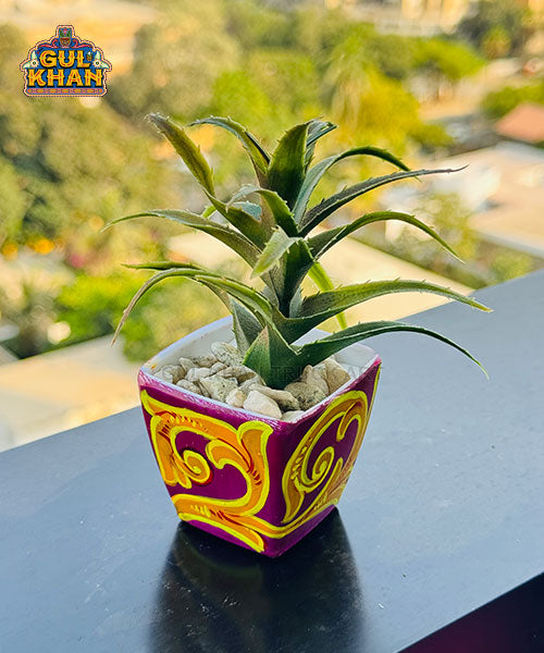 Indoor Flower Pot Design 10 (Handpainted)