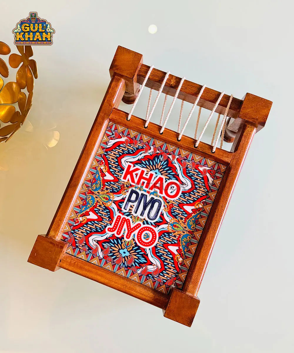 Khao Piyo Jiyo Charpai Printed Design