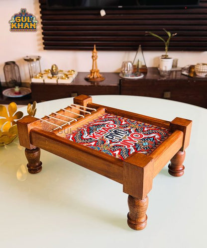 Khao Piyo Jiyo Charpai Printed Design - Gul Khan Truck Art