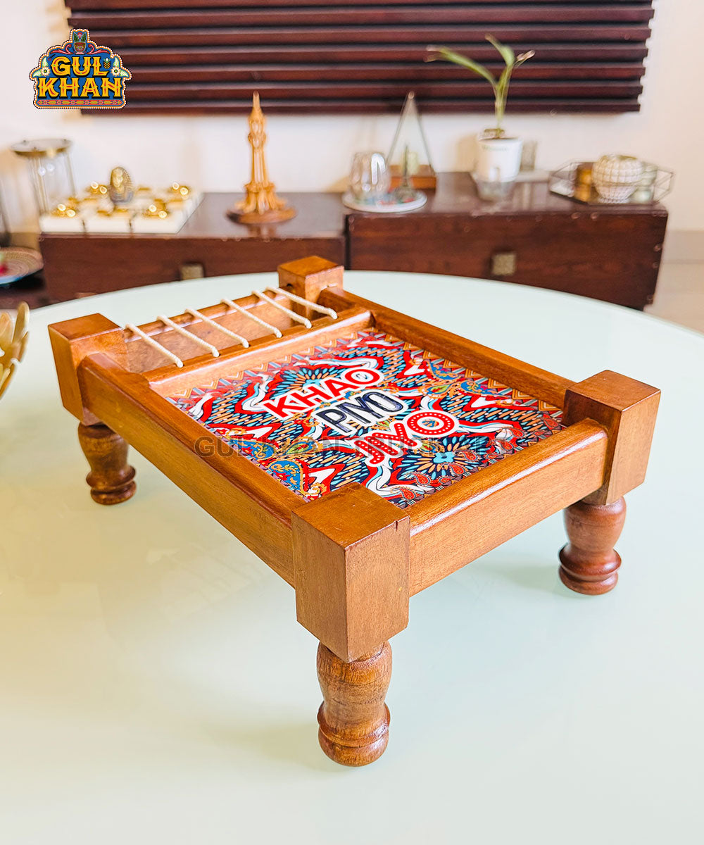 Khao Piyo Jiyo Charpai Printed Design