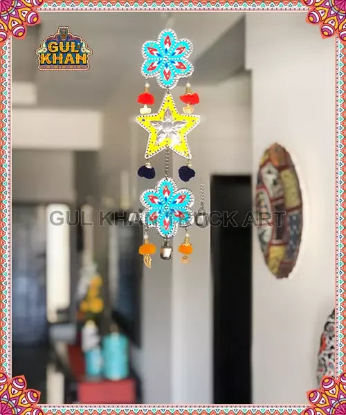 Wind Chime Design 0002 - Gul Khan Truck Art