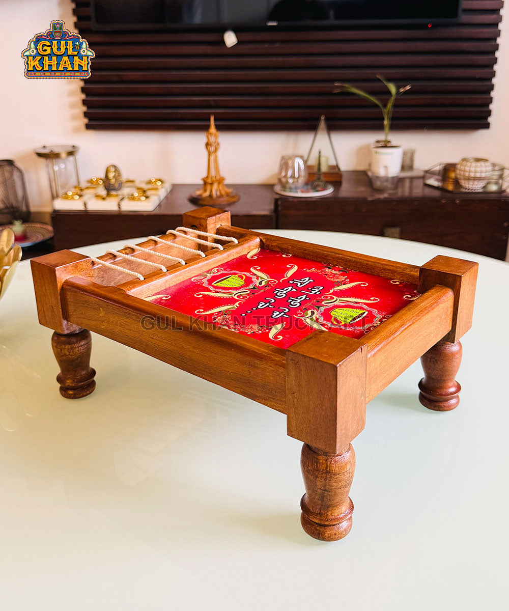 Chai Chalti Rahay Charpai Printed Design (Customizable)