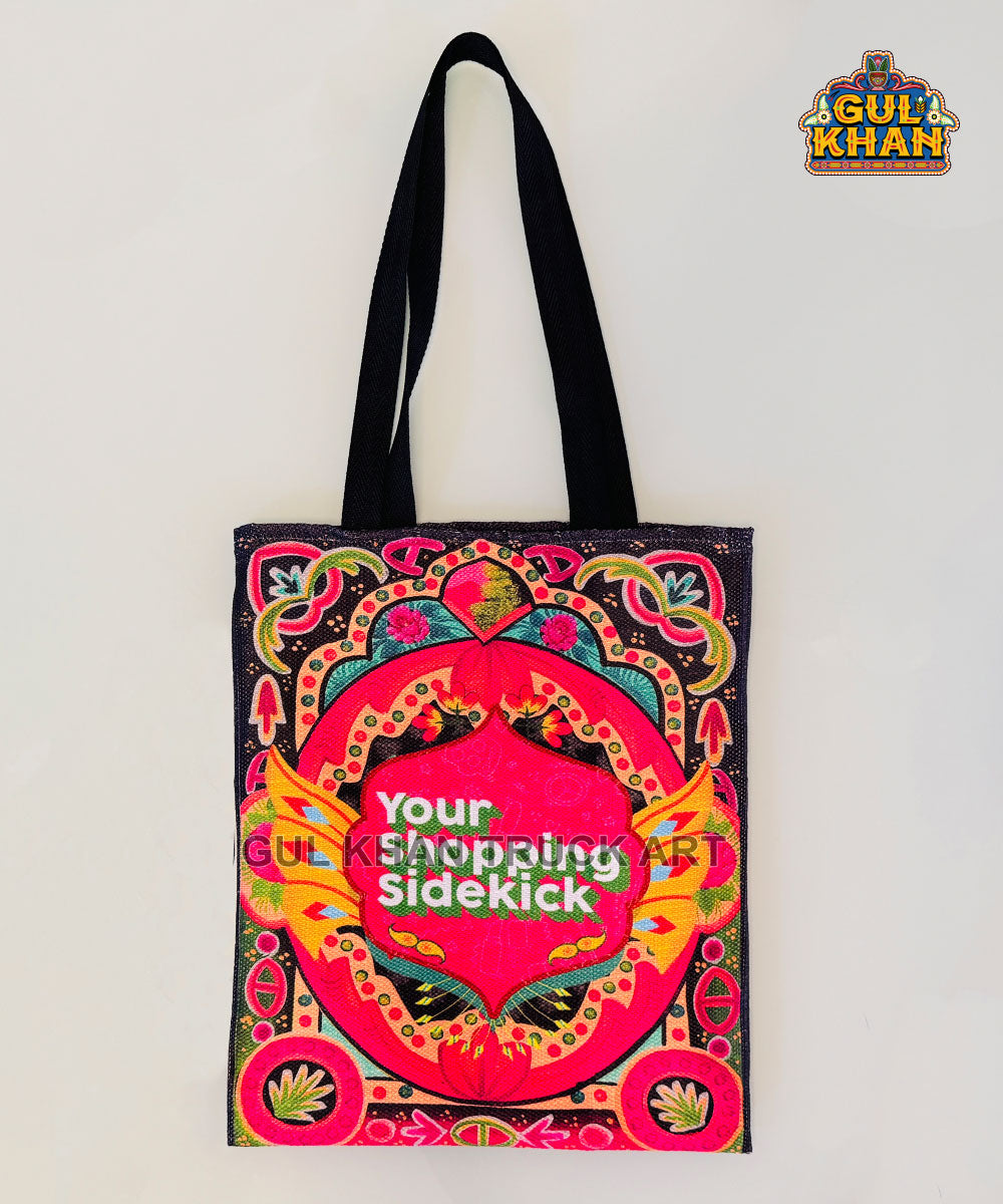 Shopping Sidekick Truck Art Tote Bag