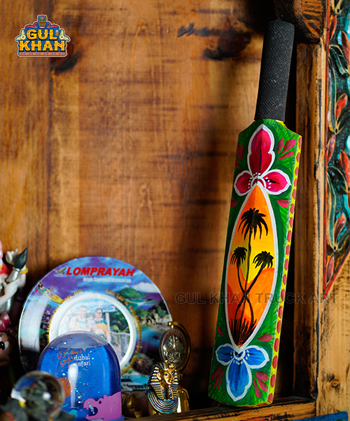 Handmade Bat 01 - Gul Khan Truck Art