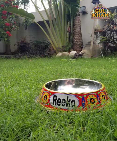 Pet Food Bowl 0001 - Gul Khan Truck Art