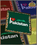 I Love Pakistan Printed Coaster Design - Gul Khan Truck Art
