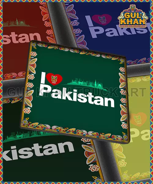 Pakistan Mere Pehchan PRinted Coaster DEsign