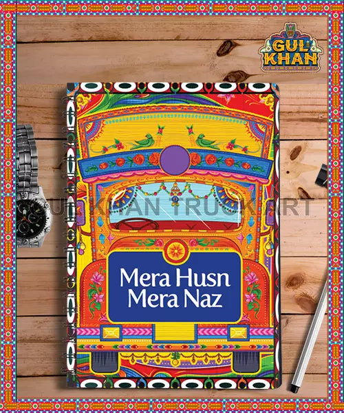 Notebook Design 2248 - Gul Khan Truck Art
