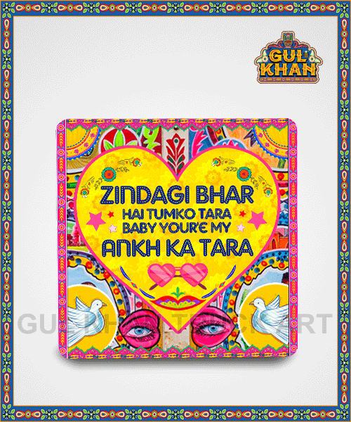 Valentine Day Special Fridge Magnet Design 20204 - Gul Khan Truck Art