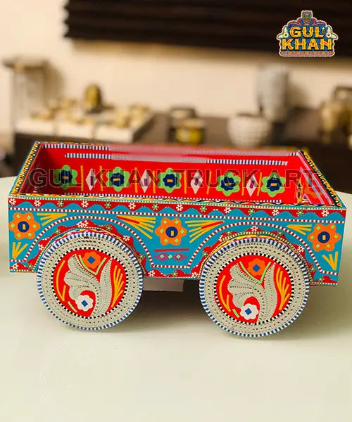 Tray on Wheel 1114 - Gul Khan Truck Art