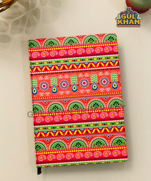 Hardcover Notebook Design 007 - Gul Khan Truck Art