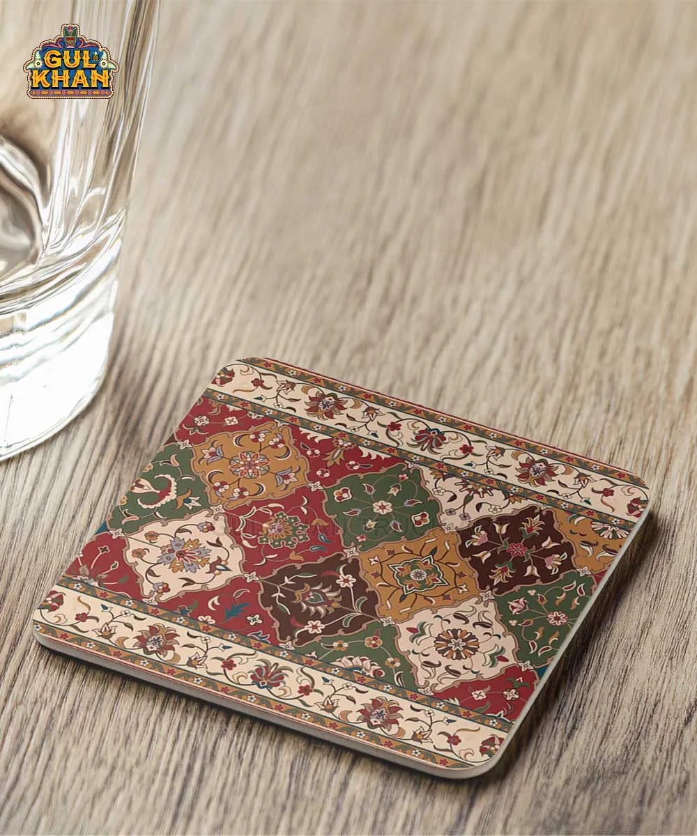 Persian Artisan Edition Coaster Design 02 - Gul Khan Truck Art