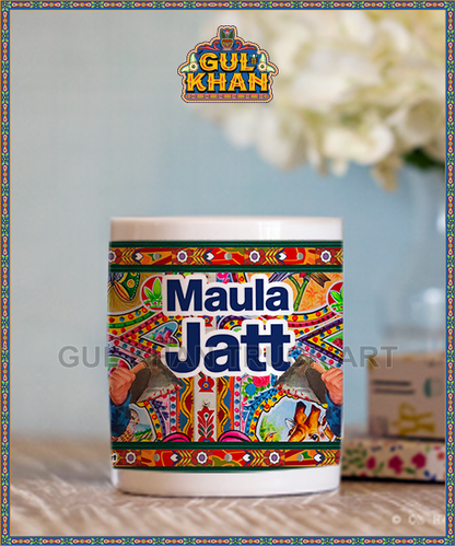 Printed Ceramic Mug 202048 - Gul Khan Truck Art