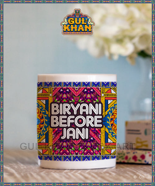 Printed Ceramic Mug 202011 - Gul Khan Truck Art