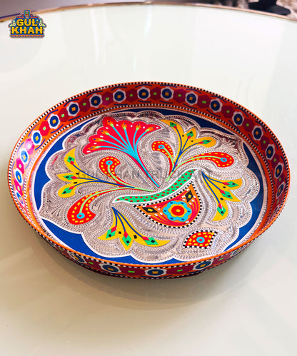 Royal Peacock Truck Art Thaal