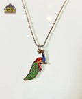 Peacock Metal Pendant - Gul Khan Truck Art