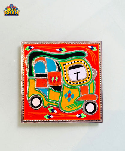 Red Rickshaw Chamakpatti Coaster