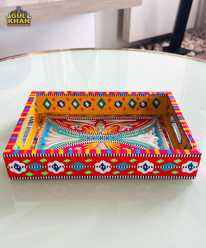 Floral Truck Art Mini Tray