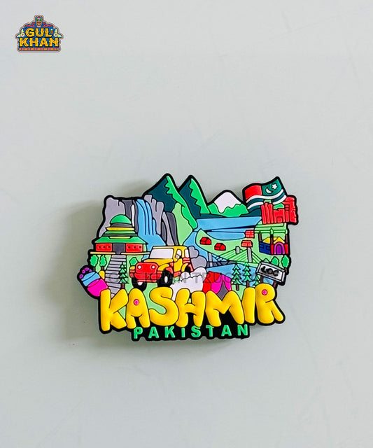Kashmir Premium Rubber Fridge Magnet