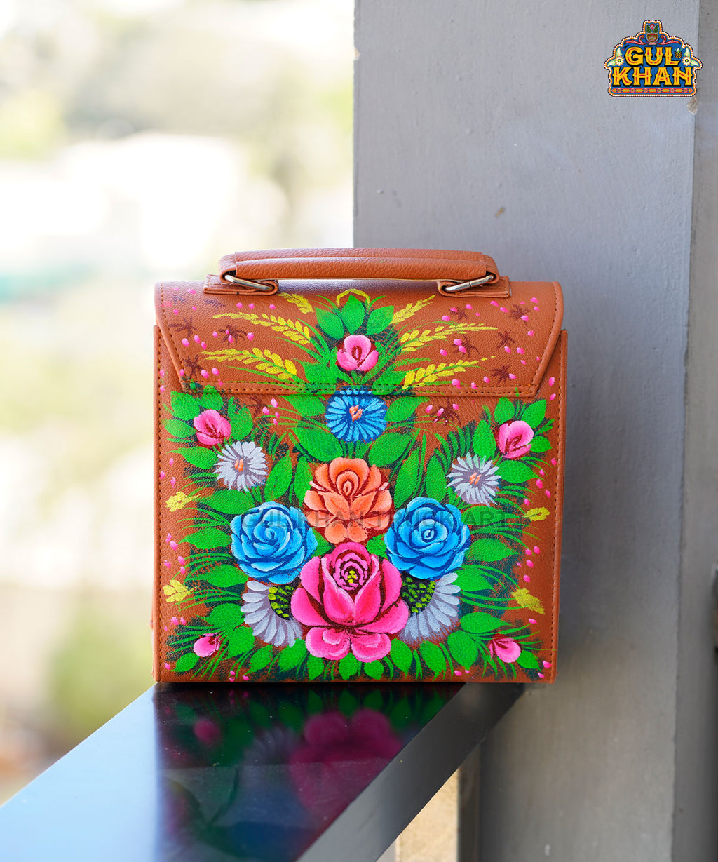 Handpainted Handbag 1013