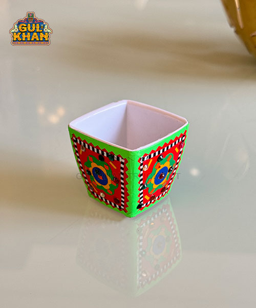 Indoor Flower Pot Design 02 (Chamakpatti Handmade)