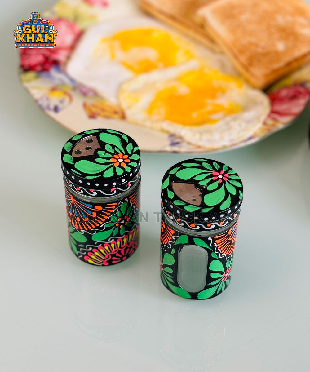 Mandala Truck Art Salt and Pepper Shaker 02