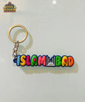 Islamabad Premium Rubber Key Chain - Gul Khan Truck Art
